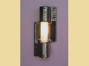 5 Black Porcelain Art Deco Moderne Wall Sconces Priced each