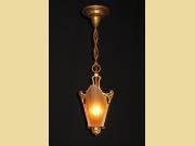 2 Shade Vintage Moe Bridges Ceiling Pendant